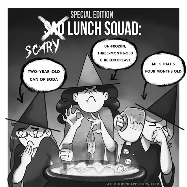 i want spooky lunch! (SQUAD!)
