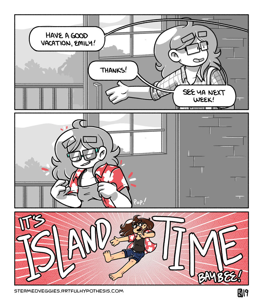 a more accurate comic would be that i sprinted out of work, honestly