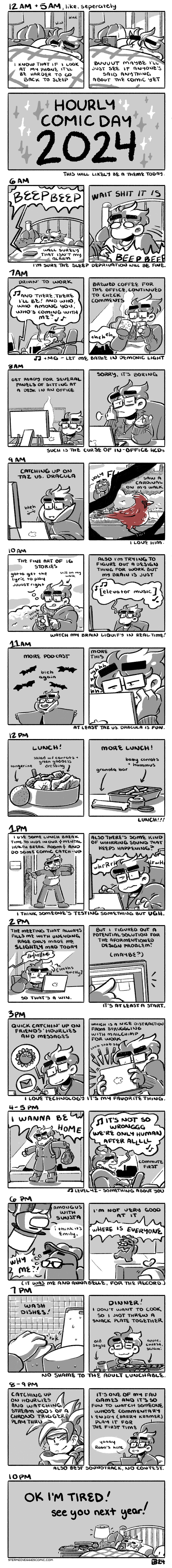 Hourly Comic Day 2024