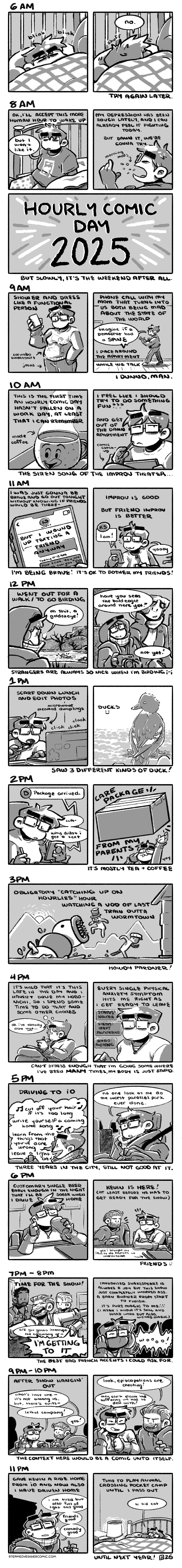 Hourly Comic Day 2025