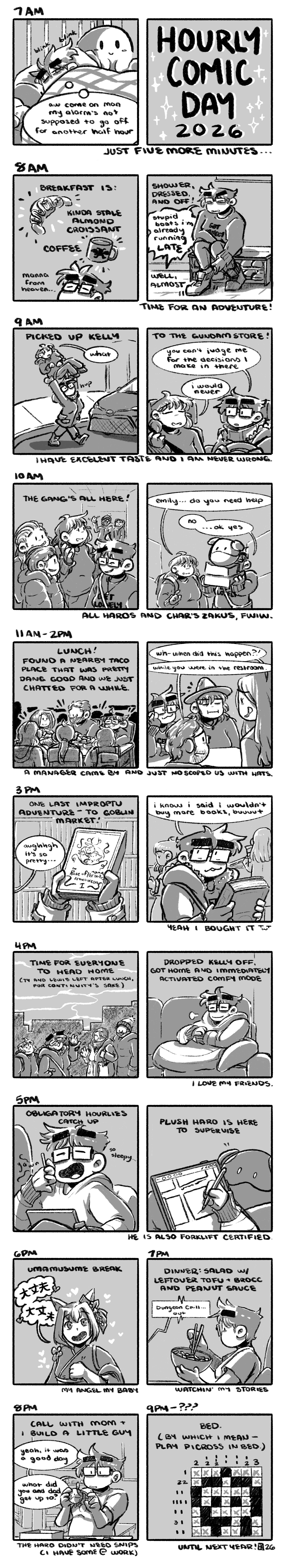 Hourly Comic Day 2026
